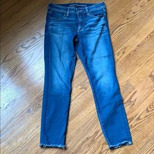 American Eagle Jegging Crop size 8